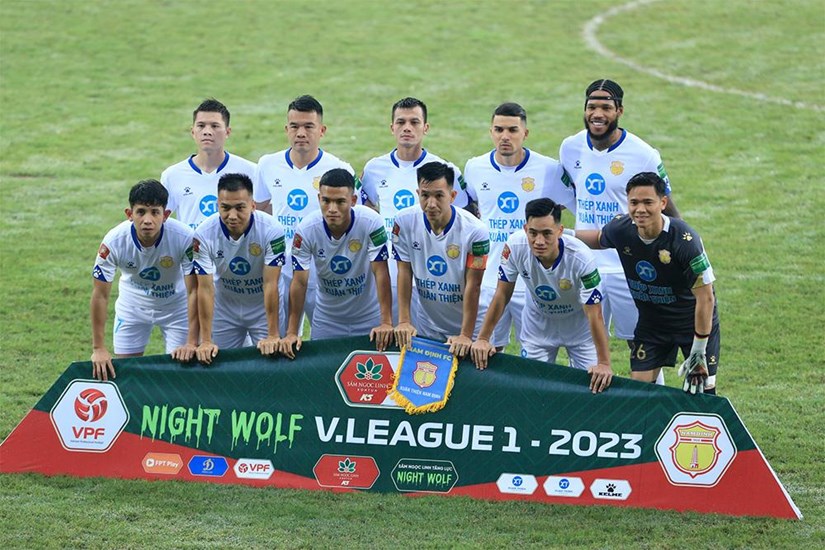 Vòng 3 V-League 2023: Liệu Nam Định có tiếp tục dẫn đầu bảng xếp hạng? | Bóng đá | Vietnam+ (VietnamPlus)