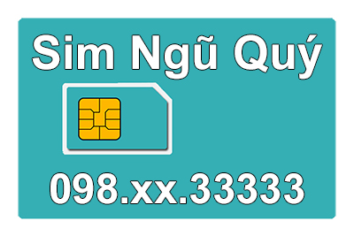 Sim Ngũ Quý 33333 Chỉ Từ 【4,9 Triệu】 - Sim Ngũ Quý 3 Đẹp